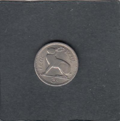 Beschrijving: 3 Pence  HARE 